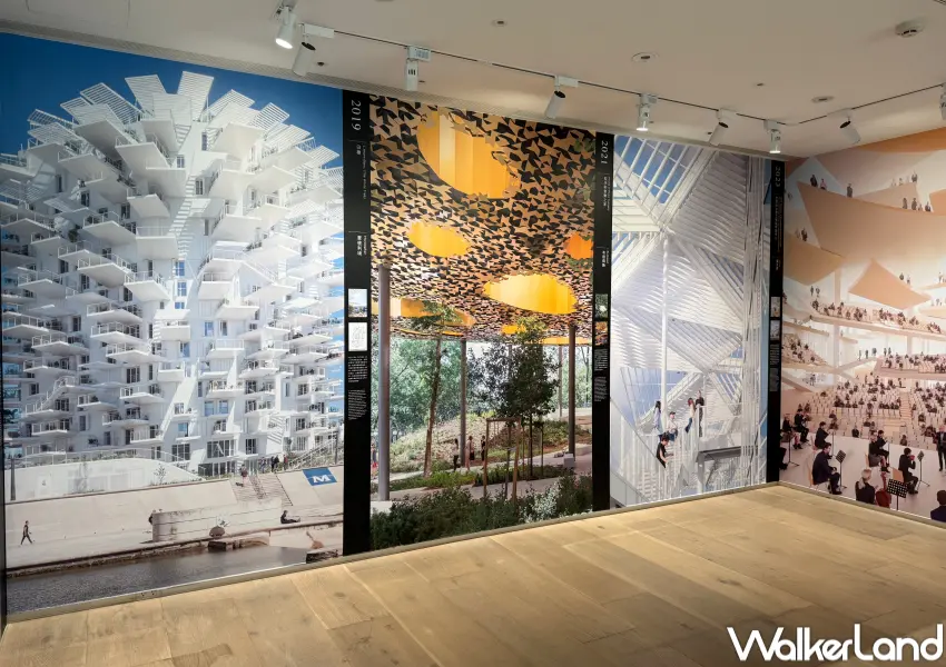 ▲忠泰美術館藤本壯介建築展!展覽透過六大主題帶大家了解藤本壯介的生平、創作脈絡、未來城市想像。(攝影:鄭亦庭)