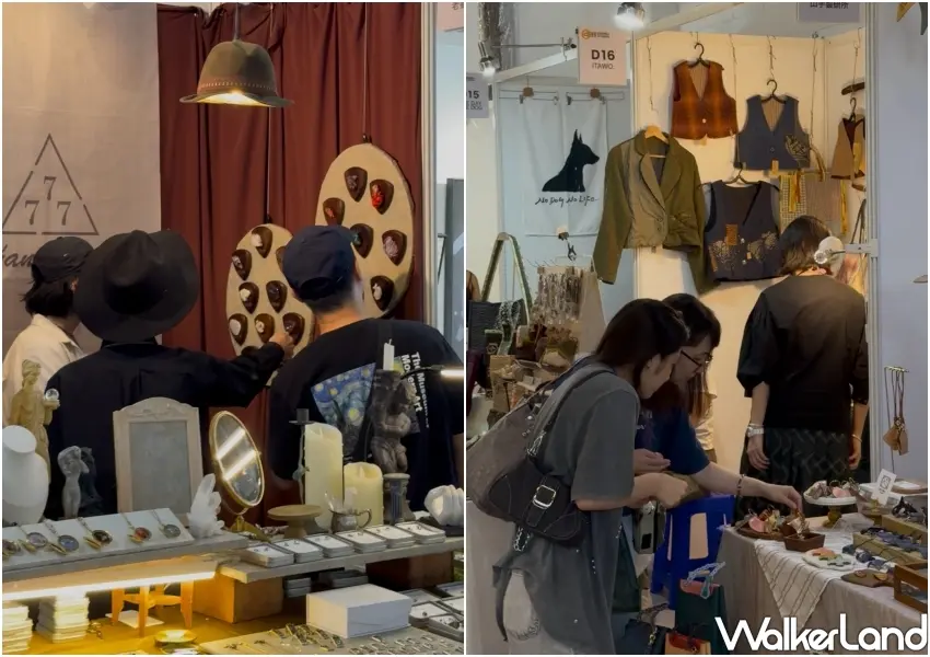 ▲蛋殼祭集結各式工藝職人與服飾配件品牌,民眾可以在豐富的展示空間中挑選質感服飾與精美飾品,親自探索多元的生活美學靈感。