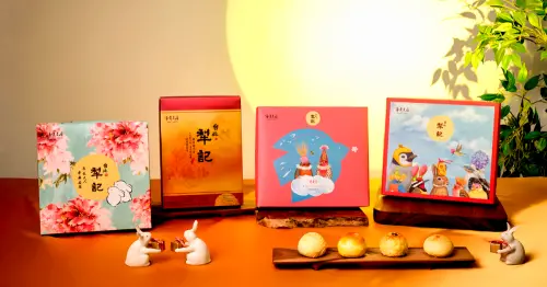 百年老店不老派！犁記中秋禮盒搭配插畫童趣包裝，搶攻文青的心。