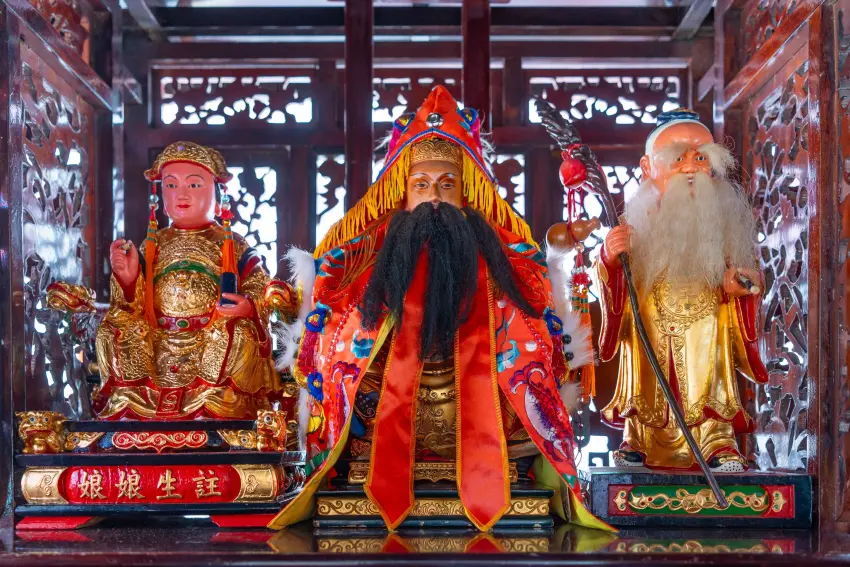 ▲台灣月老文化盛行,每逢七夕或重要節日,各大月老廟總是吸引滿滿求良緣的信眾。