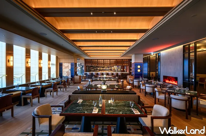 ▲The Grill by A CUT大廳採光充足,展現明亮高雅的當代餐飲氛圍。 圖/The Grill by A CUT提供;窩客島編輯李維唐整理
