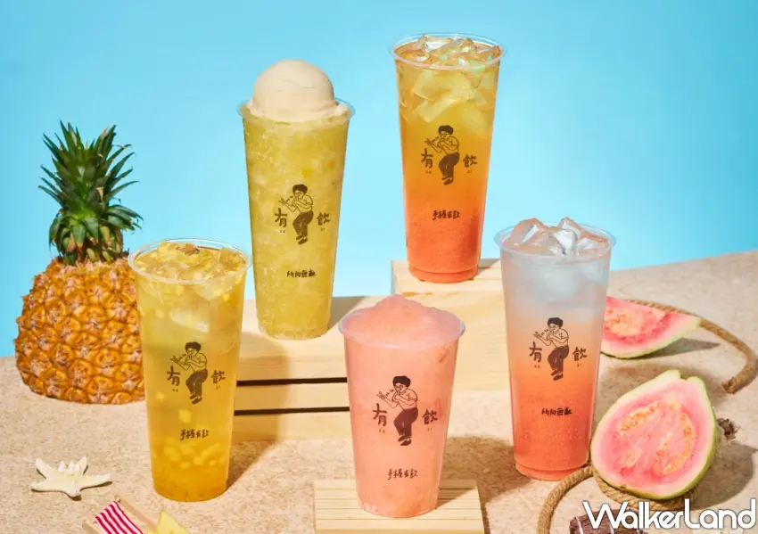 ▲有飲跨界聯名海綿寶寶，打造5款酸甜清爽的水果系夏季手搖新品。