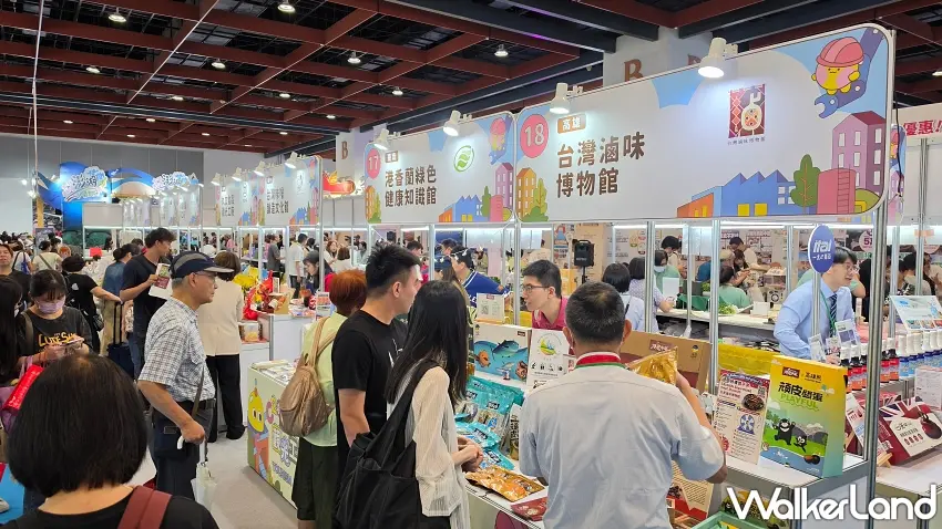 ▲展區內的「觀光工廠夢想派對」集結34家品牌參展，吸引大量民眾現場體驗手作DIY與職人活動。圖／上聯國際展覽提供；窩客島編輯李維唐整理