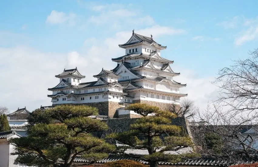 ▲日本首批世界文化遺產之一的姬路城,選擇從高雄出發直飛神戶,可以盡情玩遍日本關西。