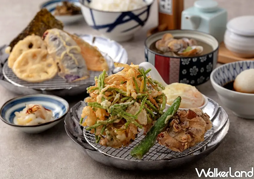 ▲大巨蛋金子半之助天婦羅「菊套餐 399元」是高CP值的必吃入門款。