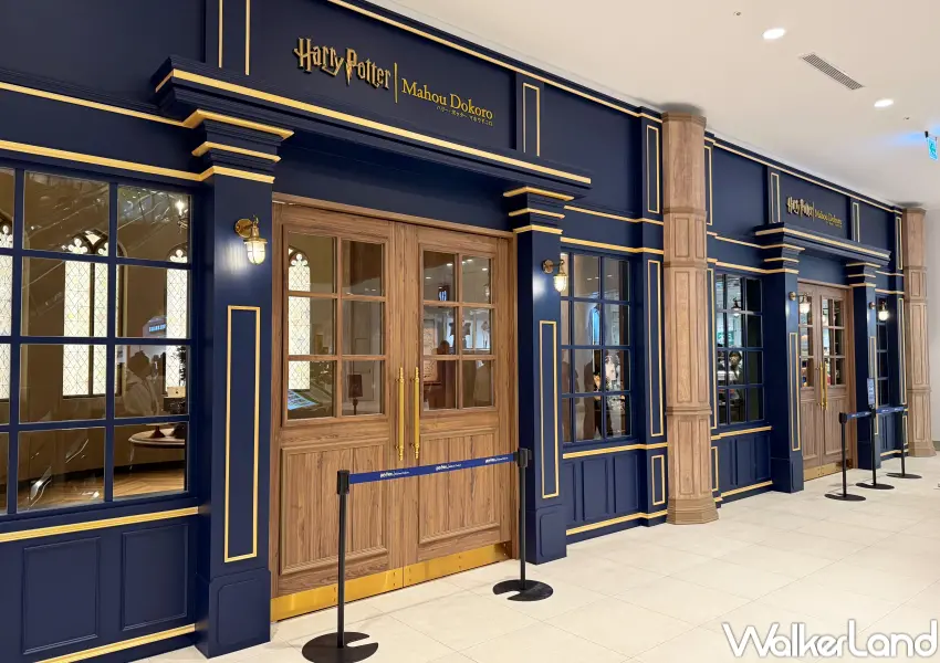 ▲ 日本哈利波特專賣店台灣二號店!哈利波特–魔法之地插旗台中LaLaport 2樓,搶先開賣哈利波特四學院周邊新品。(攝影:鄭亦庭)