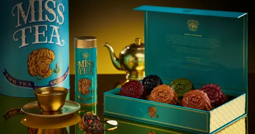 茶界愛馬仕奢華登場！ TWG Tea推出MISS TEA限定中秋茶香月餅禮盒，極致優雅饗宴。