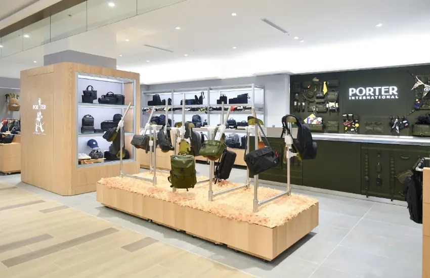 ▲PORTER INTERNATIONAL進駐遠東Garden City,信義商圈再添必訪的時尚地標。
