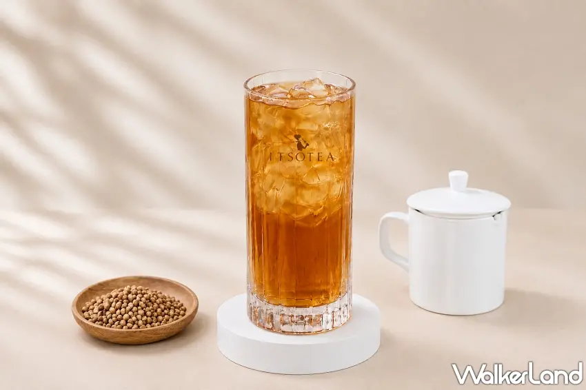 ▲主打款「穗蒔蕎」嚴選花蓮玉里黃金苦蕎麥,職人慢火釜炒呈現清爽甘甜茶感。圖/一手私藏世界紅茶提供;窩客島編輯李維唐整理