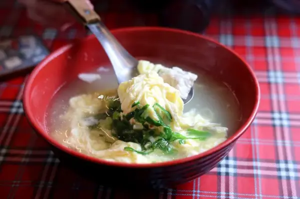 ▲超人氣南港平價美食推薦！北大荒水餃店巨無霸韭菜水餃必吃。(攝影：部落客 ifunny艾方妮)
