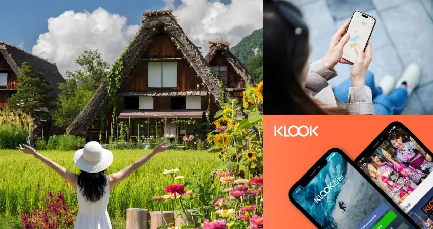 ▲決定和朋友來場說走就走的旅行，打開 Klook 找行程 ( 圖 / Klook官網 )