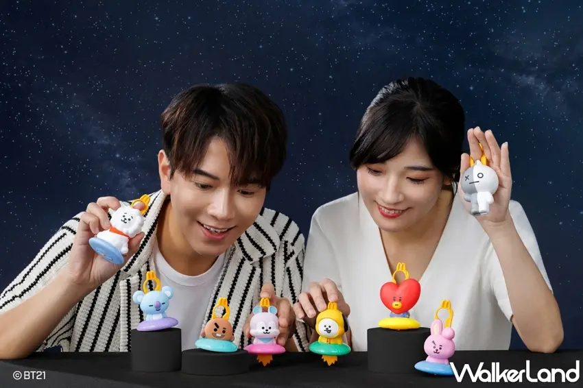 ▲麥當勞攜手BT21推出8款造型公仔,兼具掛鉤與指尖陀螺功能。 圖/麥當勞提供;窩客島編輯李維唐整理