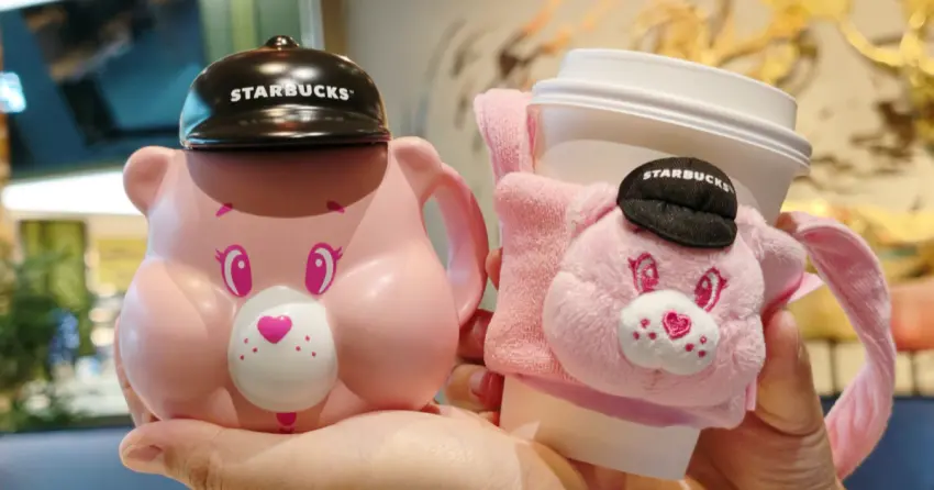 星巴克Care Bears聯名！21款杯子、盲盒這身份搶先買，再送Care Bears周邊