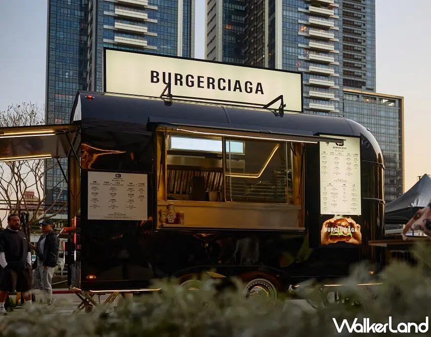▲「Burgerciaga 漢堡世家」美式餐車進駐春大直,帶來美饌視覺享受。圖/春大直提供;窩客島編輯李維唐整理