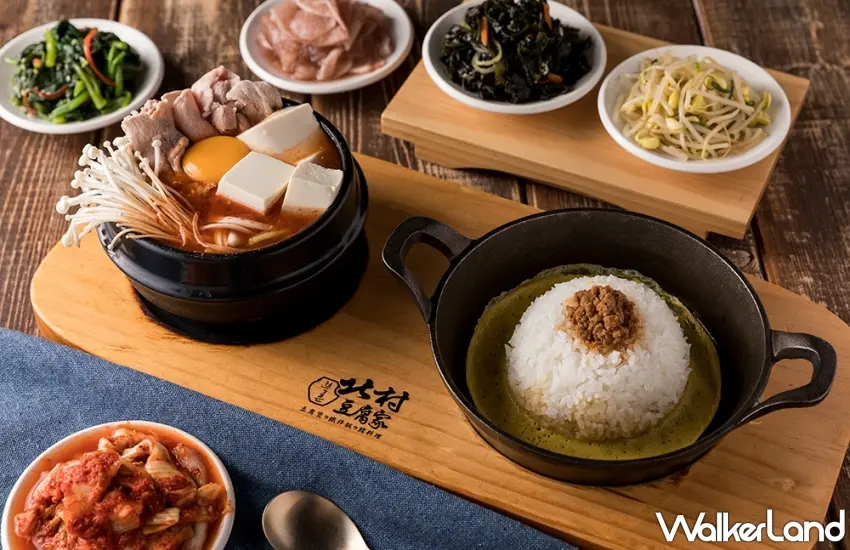 ▲品牌主打各式口味濃郁的韓式嫩豆腐煲,配料豐富滿足饕客味蕾。圖/北村豆腐家提供;窩客島編輯李維唐整理