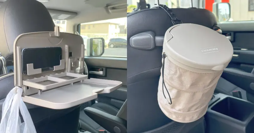 ▲日本熱門雜貨3COINS推出多款高CP值車內用品,輕鬆解決車內雜亂無章的煩惱。