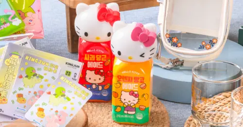 全家木瓜牛奶霜淇淋買2送2！KITTY公仔果汁瓶、紅龜粿奶茶7款新品加碼喝