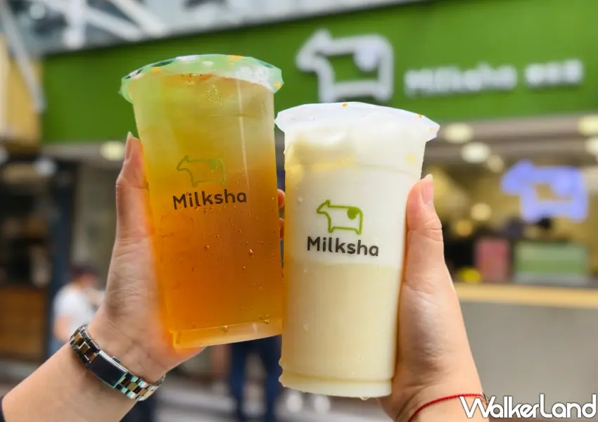 ▲蘭韻金萱搭配自家香醇綠光鮮奶,打造出白蘭花香與茶韻交織的鮮奶茶。(攝影:鄭雅之)