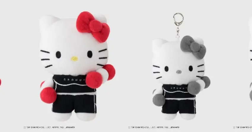 Kitty迷去關西必衝！CRONOS攜手 Hello Kitty推出潮流健身穿搭與大阪快閃見面會