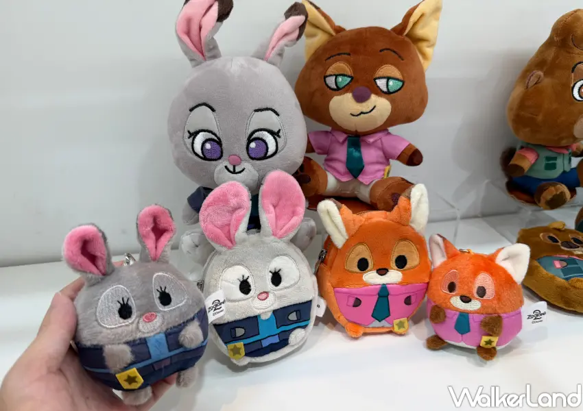 ▲動物方城市SKZOO快閃店必買推薦!韓國人氣周邊16款角色肩座絨毛玩偶、圓滾滾零錢包等,尼克、茱蒂周邊要收。(攝影:鄭亦庭)