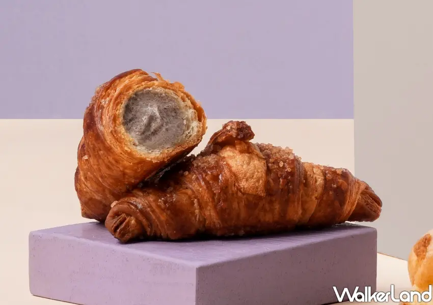 ▲beard papa's全台門市販售迷你可頌三入組,可搭配香濃餅乾巧酥內餡。