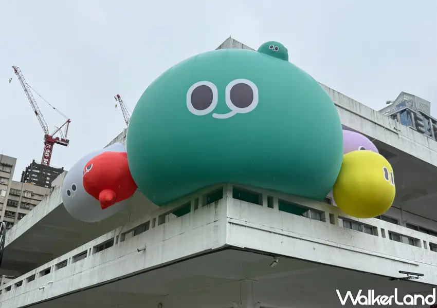 ▲大阪世博外交大使a-We回台灣!免門票a-We臺灣主題特展即日起至11月3日於空總國家文化基地。(攝影:鄭亦庭)