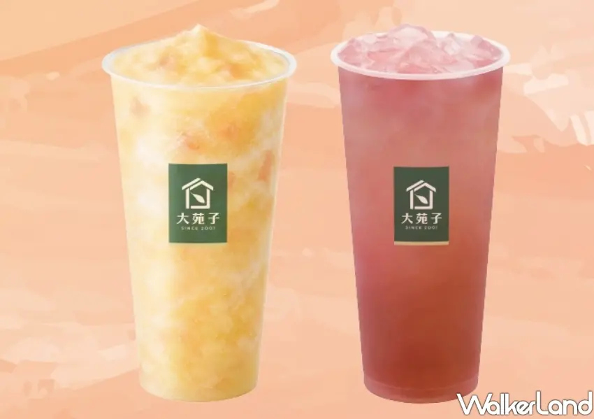 ▲大苑子強勢推出秋季水果系話題新品,包含高人氣「蜜桃小姐」與「梨山水蜜桃雪沙」,滿足蜜桃控的喜愛。