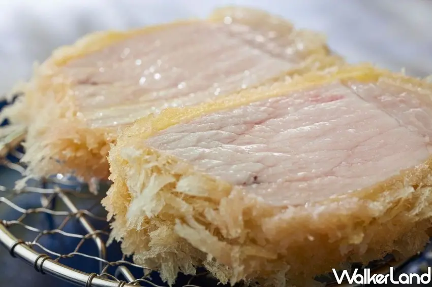 ▲顛覆傳統豬排定食,成藏台北店採全預約制板前Omakase,依序呈獻精緻冷菜與不同部位炸物,並靜置熟成讓肉汁重新分布,打造頂級成藏炸豬排饗宴。