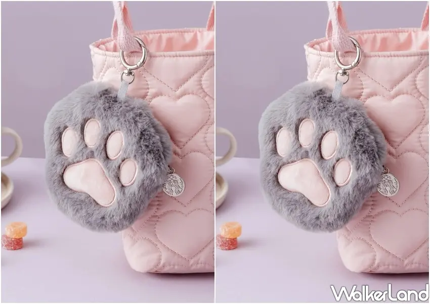 ▲康是美品牌週滿額加碼贈送的「灰貓掌吊飾收納包」,軟萌毛絨觸感搭配粉嫩貓掌,數量有限送完為止,黑貓控一定要把握優惠檔期手刀收藏。