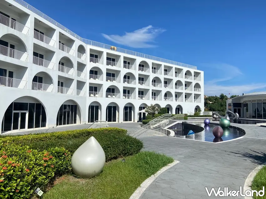 ▲走訪鑽石級綠建築滬尾藝文休閒園區,感受建築美學與永續綠色旅遊理念。圖/新北市政府觀光旅遊局提供;窩客島編輯李維唐整理