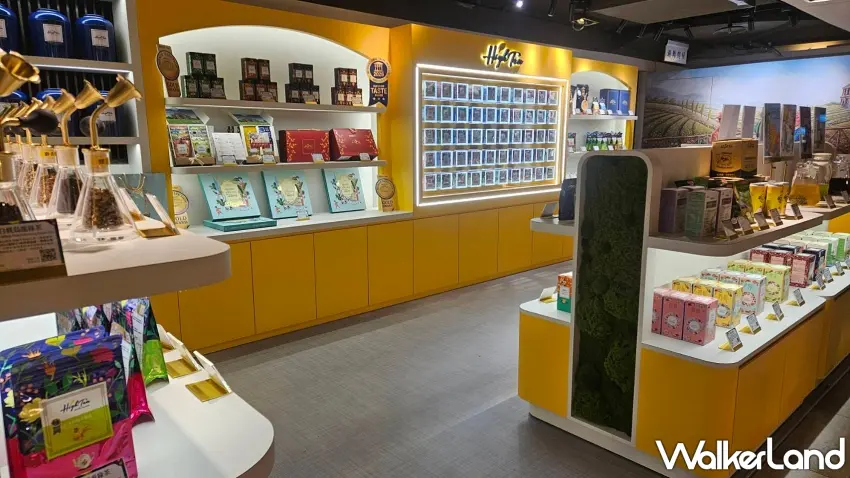 ▲High Tea提出 Home Tea Bar 茶生活概念,將門市裡的世界茶品博物館延伸到每個人的家,新光三越台北站前店門市首創聞香展示區讓消費者近距離感受茶香與前、中、後段風味,依照時間、心情、口味與生活需求,自由選擇今天最適合自己的那一杯。圖/High Tea提供;窩客島編輯李維唐整理