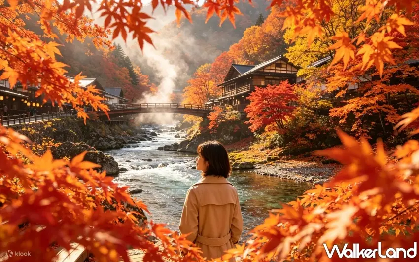 ▲Klook「eSIM錢包」讓旅客可保存流量於不同國家接著用(圖為日本北海道賞楓一日遊) 圖/Klook提供;窩客島編輯李維唐整理