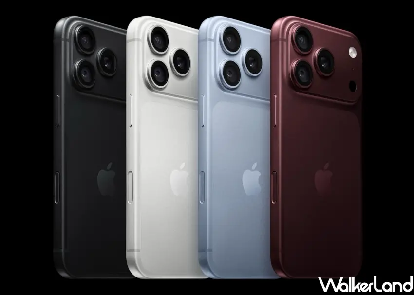 ▲全新iPhone 18 Pro系列推出黑色,銀色,冰川藍色,以及最受矚目的新色勃根地紅色,展現頂級旗艦美學。