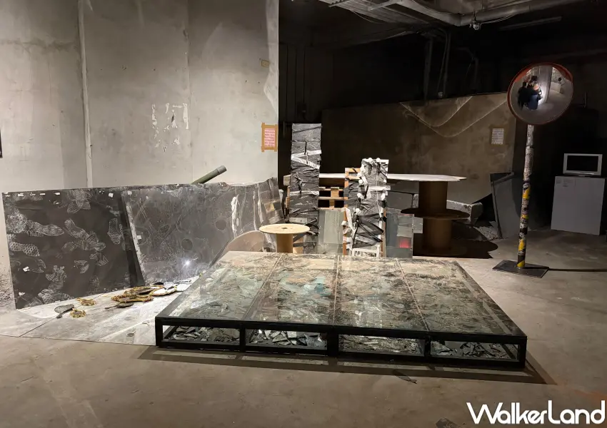 ▲日本《恐怖心展》不會有鬼屋會嚇人環節,而是透過文字、物件剖析日常恐懼感,讓你看完展心裡毛毛的。(攝影:鄭亦庭)