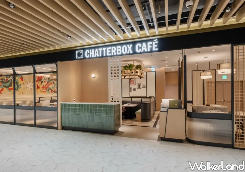 ▲Chatterbox Café 台灣首店進駐台北遠東 Garden City 大巨蛋7樓，以現代簡約與木質調氛圍打造精緻都會餐飲空間。