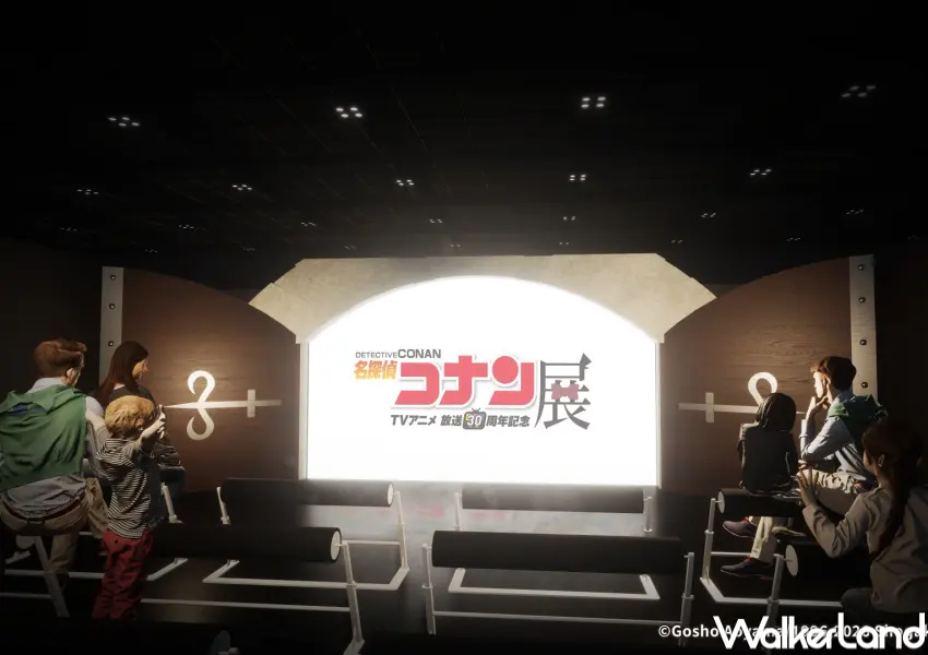 ▲高雄柯南展覽呈現30年動畫幕後製作過程，讓南部柯南粉絲沉浸於推理世界。