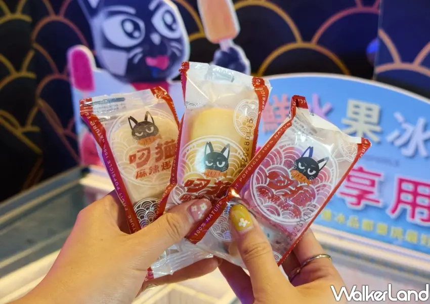 ▲凡至叼貓麻辣烤魚內用餐點,即可享用獨家製作的水果冰棒免費自取吃到飽,解辣消暑一次滿足。(攝影:鄭雅之)