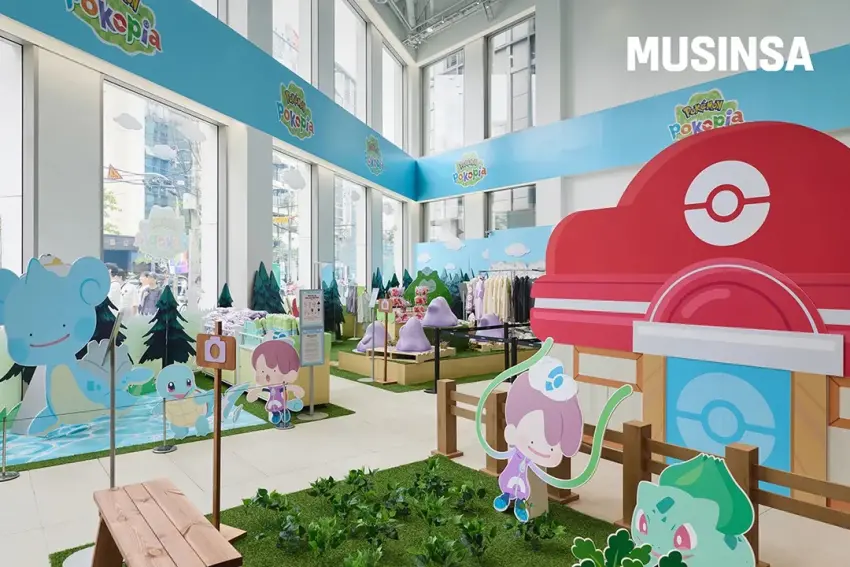 ▲韓國首間《Pokémon Pokopia》主題概念店於首爾聖水洞盛大登場,吸引大批寶可夢粉絲朝聖踩點。