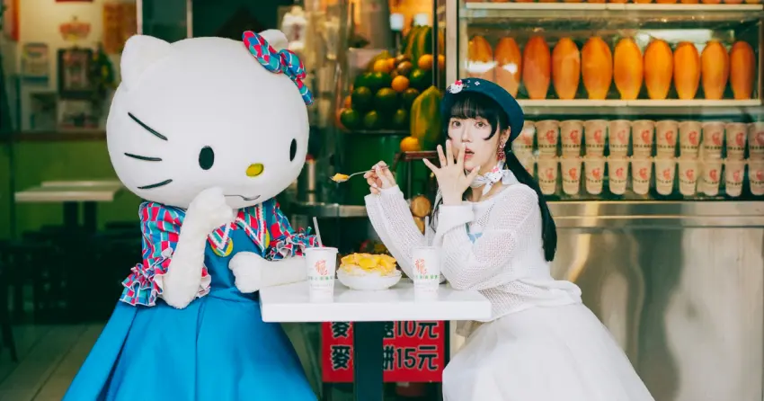 拍Hello Kitty台灣感性照！Hello Kitty台灣感性華山快閃店，抽三麗鷗周邊
