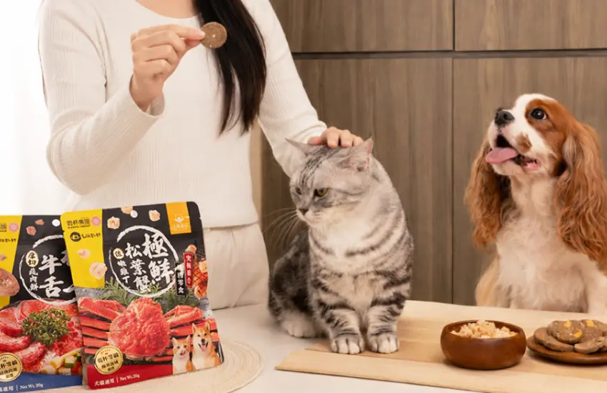 ▲從原料溯源與品質規格層層把關,嚴選100%原肉與奢華海陸珍饈。