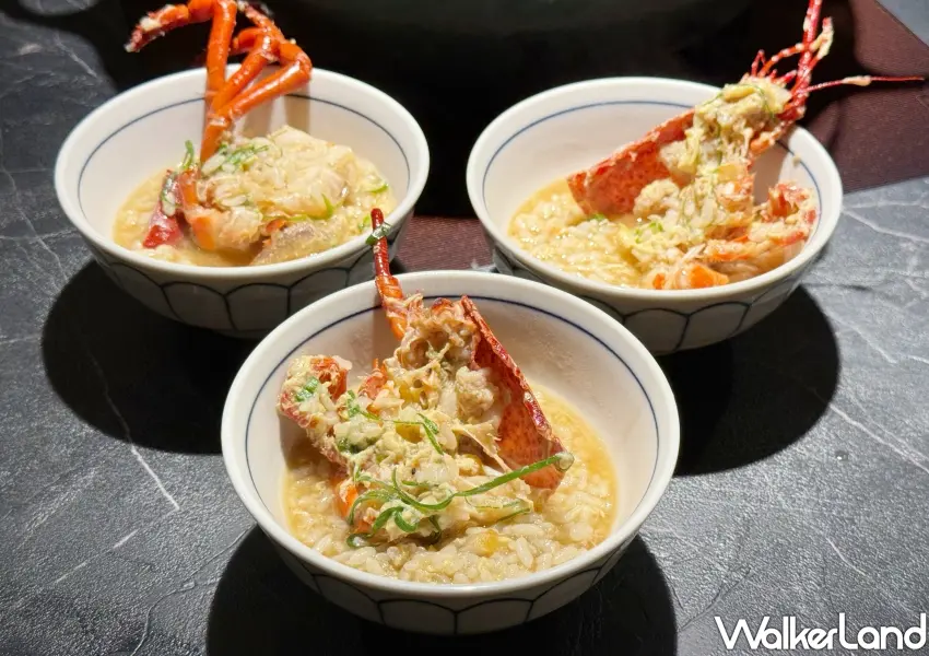 ▲涮煮完海鮮與肉品後的精華湯底,加入越光米現煮成避風塘泡飯,吸飽海陸甘鮮精華與雞湯膠質超滿足。(攝影:鄭雅之)