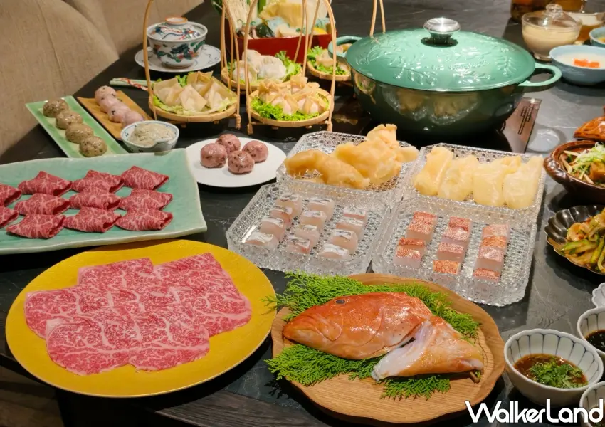 ▲海上花膠雞湯海鮮火鍋提供澎湖現流野生海鮮與頂級和牛,結合職人手作丸餃與主廚小品,呈現澎湃尊榮饗宴。(攝影:鄭雅之)