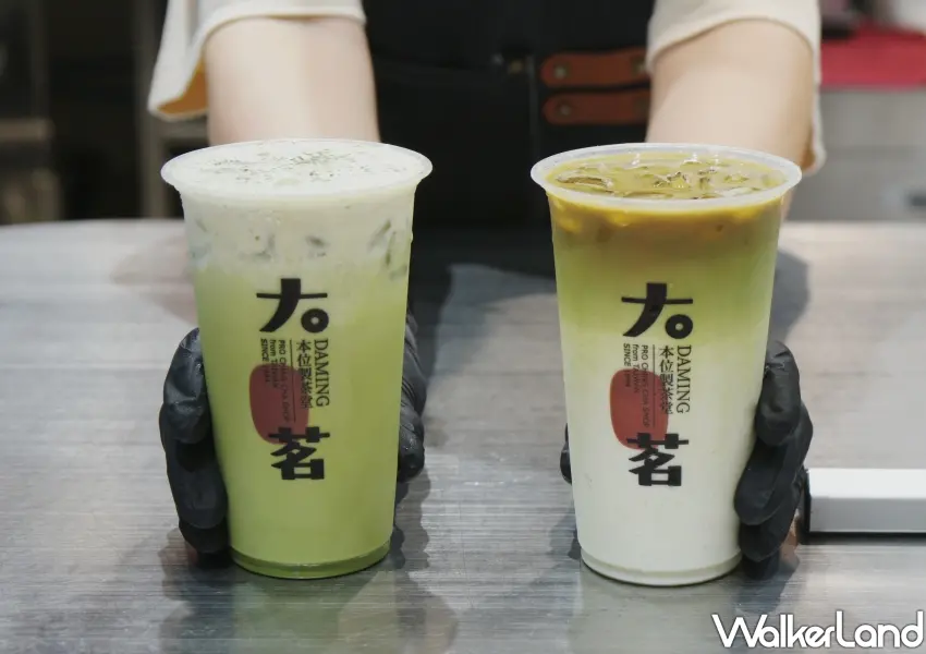 ▲「青抹浮島」鹹香奶蓋與「抹茶拿鐵Espresso」苦甜堅果咖啡香交織,呈現極具特色的多層次靜岡抹茶風味。