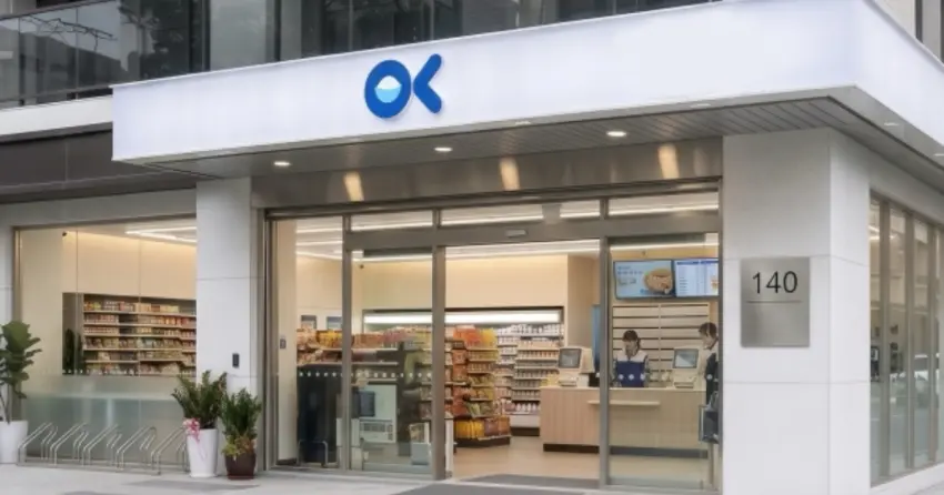 OK超商換藍白新招牌！日本零食、進口商品為主，網直呼有日本超商的錯覺