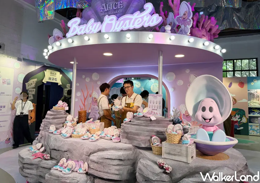 ▲牡蠣寶寶快閃華山!迪士尼「牡蠣寶寶主題養殖中心快閃店」台北站於9/25在華山登場 。(攝影:鄭亦庭)