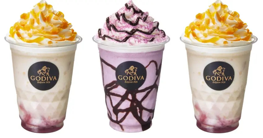 日本GODIVA秋季限定飲品登場！大阪難波搶先開賣安納芋與萬聖節紫芋巧克力，搭配香脆地瓜糖口感滿分