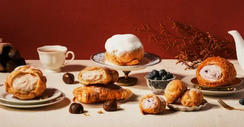 beard papa’s10月法式栗子泡芙登場！萬聖節甜橙巧克力接棒回歸，週年慶禮盒享84折