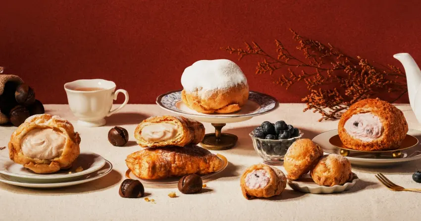 beard papa’s10月法式栗子泡芙登場！萬聖節甜橙巧克力接棒回歸，週年慶禮盒享84折