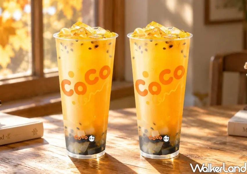 ▲CoCo都可手搖飲人氣經典百香雙響炮推出買一送一限時折扣活動,酸甜百香果搭配珍珠椰果滿足咀嚼控需求。