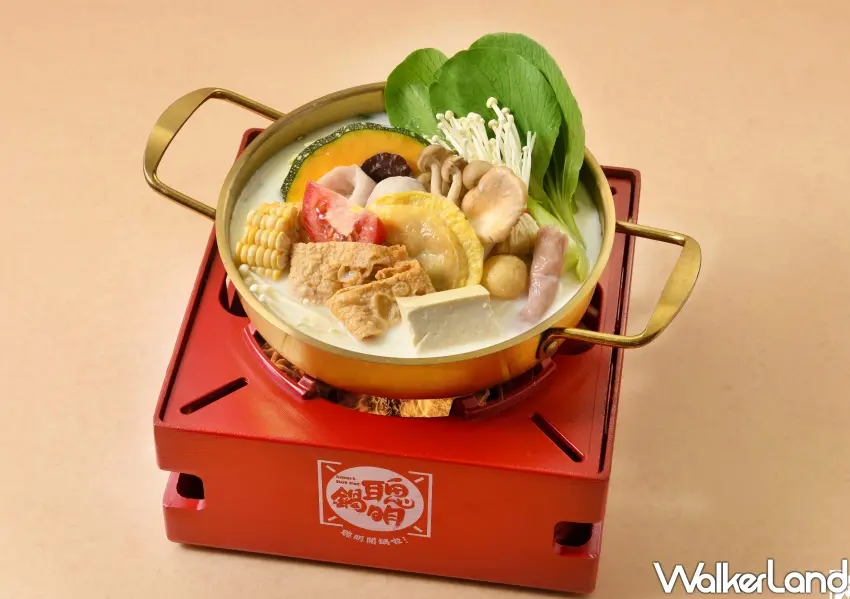 ▲溫潤香醇的「聰明牛奶起司鍋」選用鮮乳坊在地鮮乳,融合濃郁起司與多樣新鮮食材,煮出滑順甘甜的暖心湯底。
